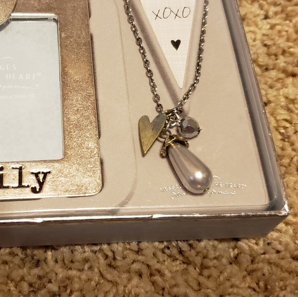 Silver Family Frame and Necklace Gift Set - Picture 5 of 5